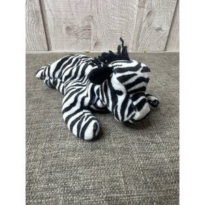 Ty Beanie Baby Ziggy Zebra Plush Black & White Collectible 1995 Retired